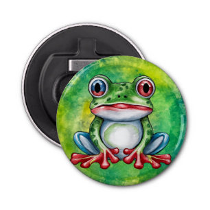 Frog Cut Button Flesopener