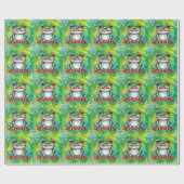 Frog Cut Cadeaupapier (Vlak)