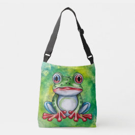 Frog Cut Crossbody Tas