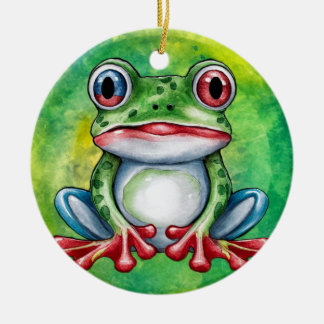 Frog Cut Keramisch Ornament