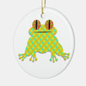 Frog Cut Keramisch Ornament (Links)