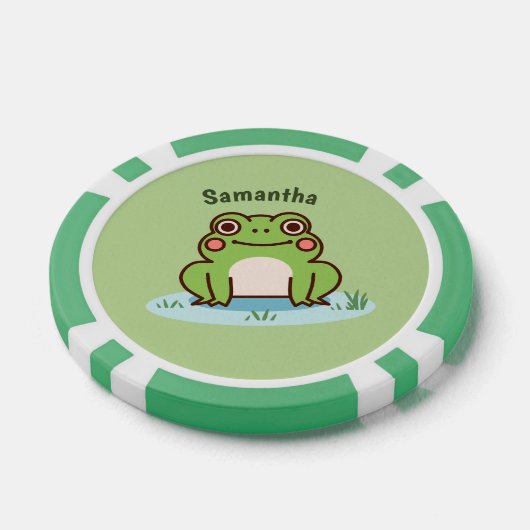 Frog Cut Poker Chips (Enkel)