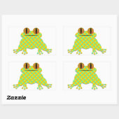 Frog Cut Rechthoekige Sticker (Vel)