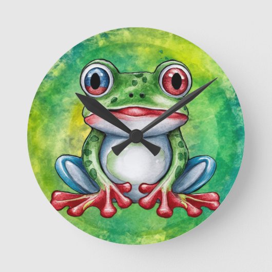 Frog Cut Ronde Klok (Voorkant)