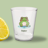 Frog Cut Shot Glas