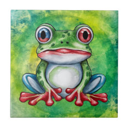Frog Cut Tegeltje