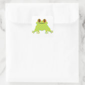 Frog Cut Vierkante Sticker (Tas)