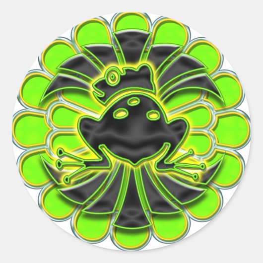 Frog Deco Stickers (Voorkant)