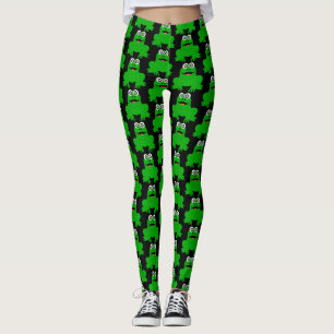 Frog Design Kies uw achtergrondkleur Leggings