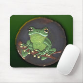 FROG DREAMS Cute Frog Painting Mousepad Muismat (Met muis)