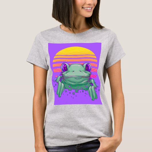 FROG drôles t-shirts Vintages (Devant)