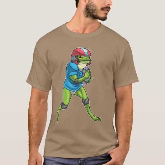 Frog Easter Football T-shirt (Voorkant)