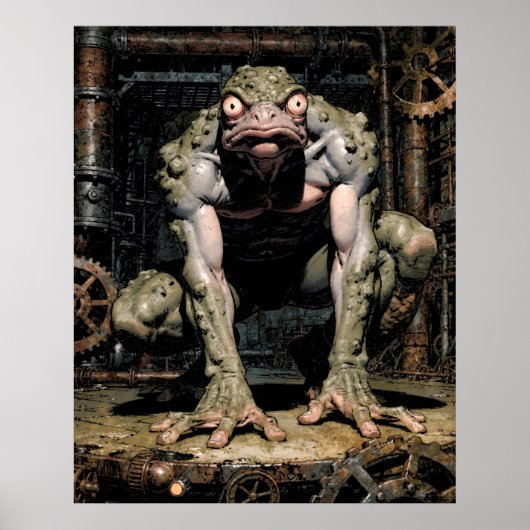 Frog Face Poster (Voorkant)