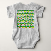 Frog Fun Baby Bodysuit (Achterkant)