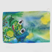 Frog Golfhanddoek (Horizontaal)