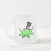Frog Groom T-shirts en cadeautjes Matglas Koffiemok (Links)