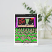 Frog Horror Film Drôle Tee - shirt Mugs Cartes Plu (Debout devant)