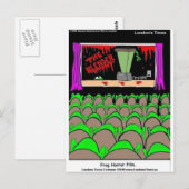 Frog Horror Film Drôle Tee - shirt Mugs Cartes Plu (Devant / Derrière)