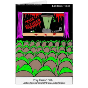 Frog Horror Film Funny Tees Mugs Cards More