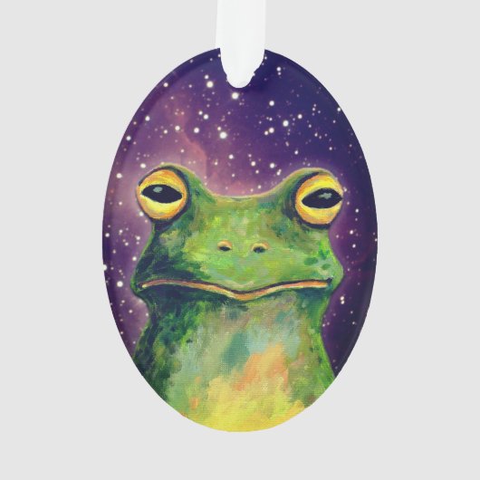 Frog Lover Ornament (dos)