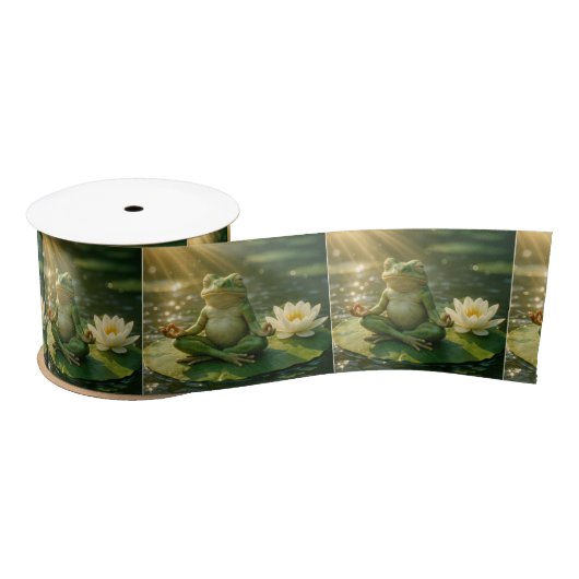 Frog Meditating On a Lily Pad Lint (Spoel)