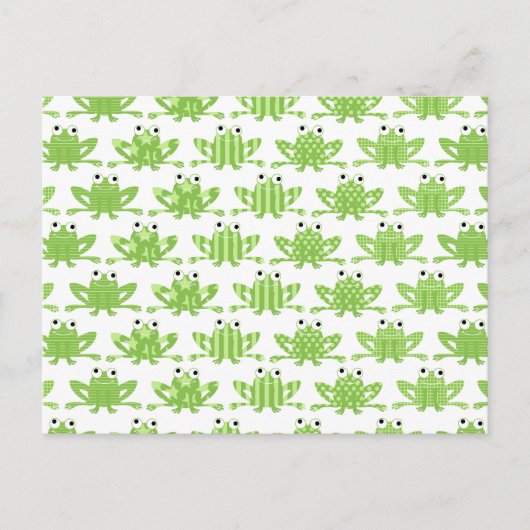 Frog Merchandise Gifts Briefkaart (Voorkant)