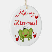 Frog Merry Kiss-mas Ornament (Rechts)
