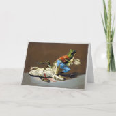  Frog Murder Christmas Kaart (Voorkant)