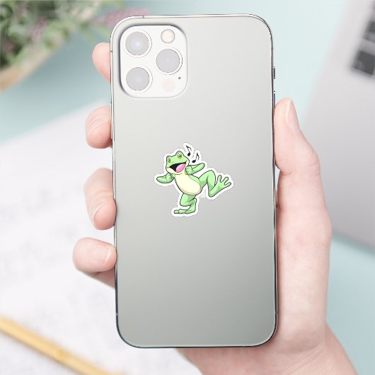 Frog Music Dance Sticker (Telefoon)