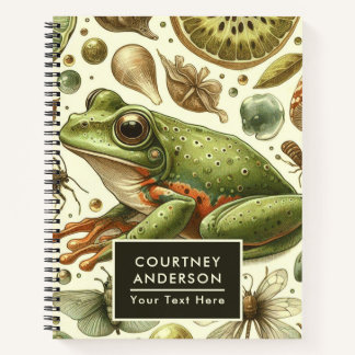Frog Naadloze Waterverf Notitieboek