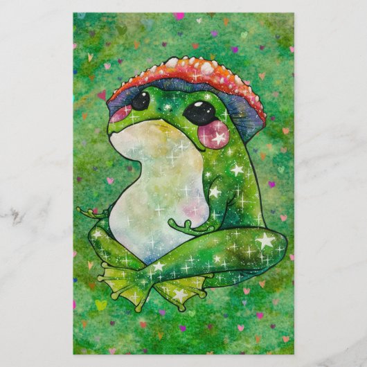 Frog named Clover Briefpapier (Voorkant)
