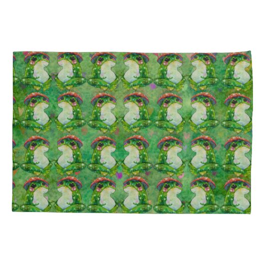 Frog named Clover Kussensloop (Achterkant)