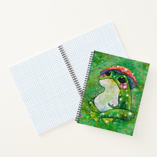 Frog named Clover Notitieboek (Binnen)