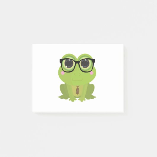 Frog Nerd Post-it® Notes (Voorkant)