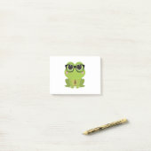 Frog Nerd Post-it® Notes (Op bureau)