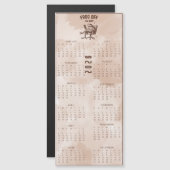 FROG Off I'm Busy 2026 Brown Frog Calendar (Voorkant / Achterkant)