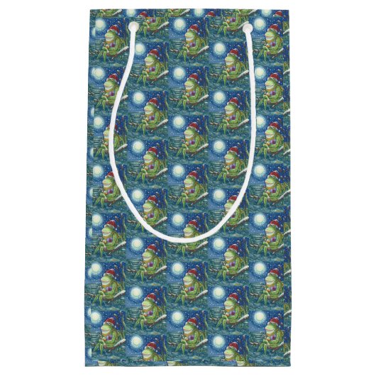 FROG ON LOG PÈRE NOËL VACANCES NOËL PETIT SAC CADE (Devant)