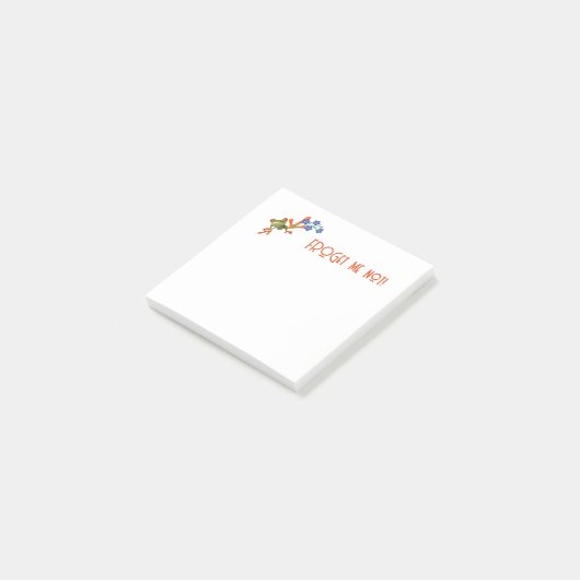 Frog Post-it® Notes "FROG me not!" (Incliné)