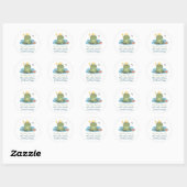 Frog Prince 3e Stickers d'anniversaire (Feuille)
