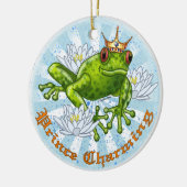 Frog Prince Charming ornements personnalisés (Gauche)