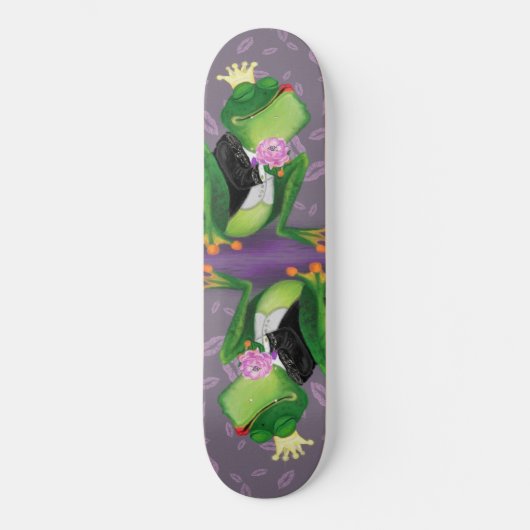 Frog Prince Fun Skateboard Kiss (Recto)