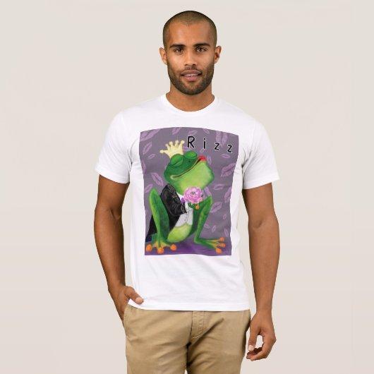 Frog Prince Rizz T-Shirt (Devant entier)