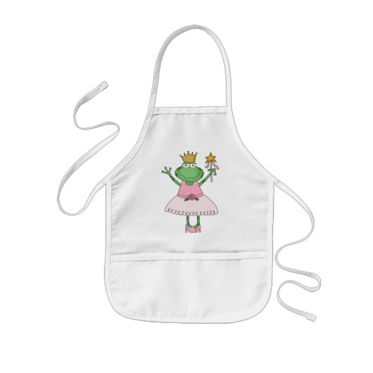 Frog Princess Apron Kinder Schort (Voorkant)