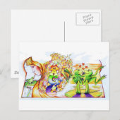 Frog Princess Briefkaart (Voorkant / Achterkant)