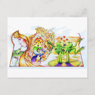 Frog Princess Briefkaart