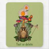 Frog Princess On Throne Personalized Muismat (Voorkant)