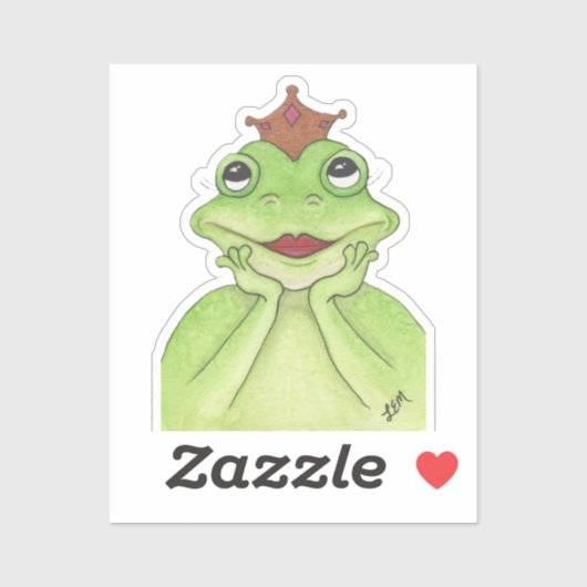Frog Princess Sticker (Vel)