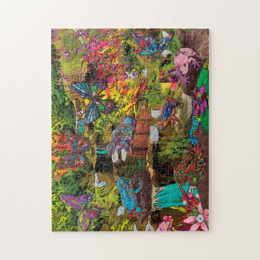 Frog puzzle (Vertical)