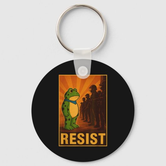 Frog Resist Rtland Frog Protest - Rtland Frog Acti Sleutelhanger (Voorkant)