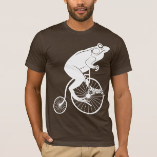 Frog Riding a Penny Farthing T-shirt